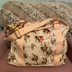 Super Cute Floral Overnight/Tote Bag